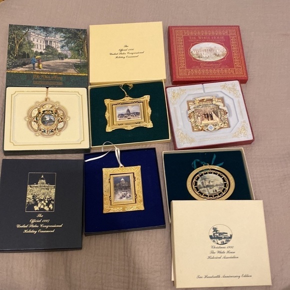 UNITAD STATE CONGRESSIONAL HOLLIDAY ORNAMENTS. 7 FOR ONLY $125 !!! - Picture 5 of 13